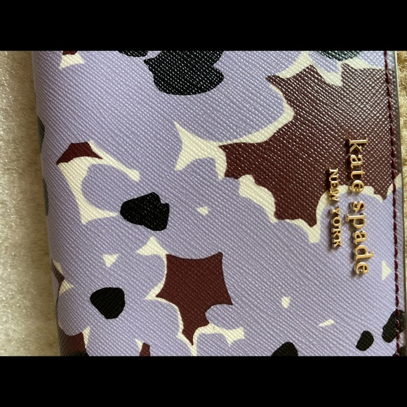 Kate spade cameron floral bouquet large wallet NWT - Picture 4 of 4